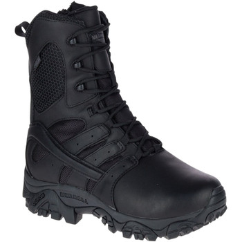 MERRELL Mens Moab 2 8in Response Waterproof Black Boot (J45335)