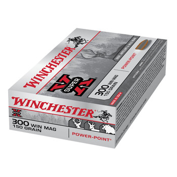 WINCHESTER Super-X .300 Win Mag 150Gr PP 20rd Box Rifle Ammo (X30WM1)