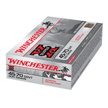 WINCHESTER Super-X .45-70 Government 300Gr JHP 20rd Box Rifle Ammo (X4570H)