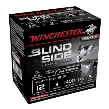 WINCHESTER Blind Side 12Ga 1-3/8oz 3in #5 25rd Box Shotshells (SBS1235)