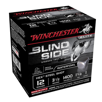 WINCHESTER Blind Side 12Ga 1-5/8oz 3.5in #1 25rd Box Shotshells (SBS12L1)