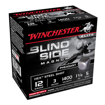 WINCHESTER Blind Side 12Ga 1-3/8oz 3in #5 25rd Box Shotshells (SBSPH1235)