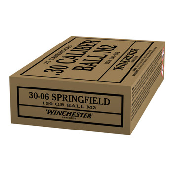 WINCHESTER WWII Victory Series .30-06 Springfield 150Gr FMJ 20rd Box Rifle Ammo (X3006WW2)