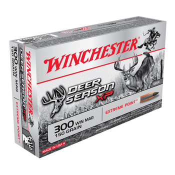 WINCHESTER Deer Season XP .300 Win Mag 150Gr Extreme Point 20rd Box Rifle Ammo (X300DS)