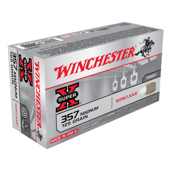 WINCHESTER AMMO Super-X 357 Magnum 125Gr WinClean Ammo (WC3571)