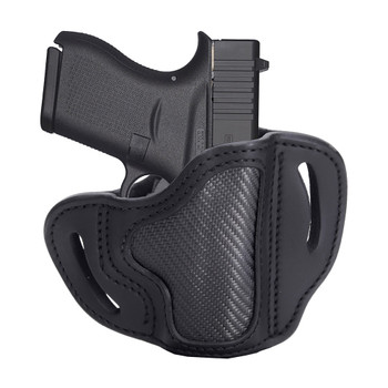 1791 GUNLEATHER CF-BHC Carbon Fiber RH 1 Size Project Stealth Black Holster (CF-BHC-SBL-R)