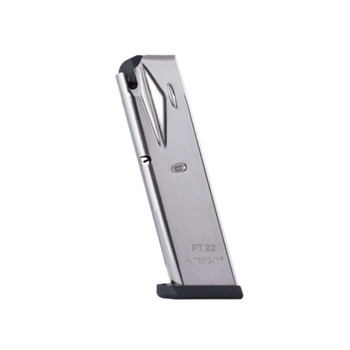 MEC-GAR Taurus PT92/99 9mm 10rd Nickel Magazine (MGPT9210N)