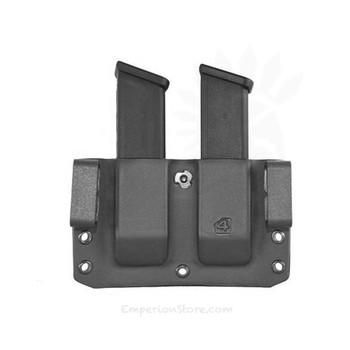 COMP-TAC Twin Warrior GAP #4 Black Mag Pouch For Glock 9/40 .45 (C70904000N00N)