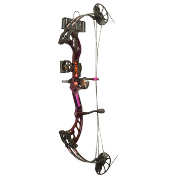 PSE FeverReady to Shoot Purple Right Handed 25-50lb Compound Bow (1415VSRPR2560)