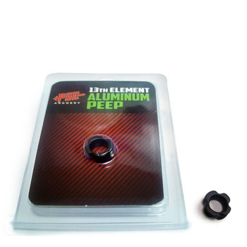 PSE 13th Element 1/4in Black Bow Peep Sight (42161BK)