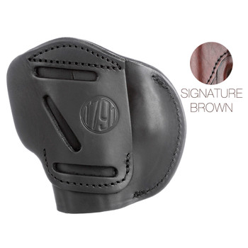 1791 GUNLEATHER 3 Way Signature Brown Size 1 OWB Holster (3WH-1-SBR-A)