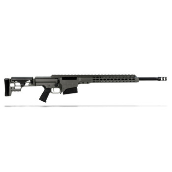 BARRETT MRAD 338 Lapua Magnum 24in Fluted 1:9.4 Twist Tungsten Grey Cerakote Rifle (14386)