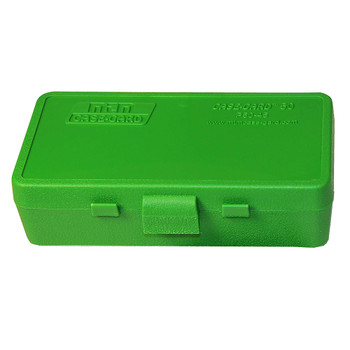 MTM CASE-GARD P-50 Series 50rd Green Large Handgun Ammo Box (P504510)