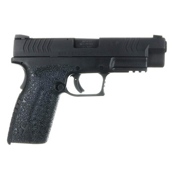 TALON GRIPS for Springfield XD(M) Full Size 9mm/.40 Small Backstrap in Rubber Black (205R)