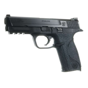 TALON GRIPS for Smith & Wesson M&P Full Size .22/9mm/.357/.40 Small Backstrap in Black Granulate (703G)