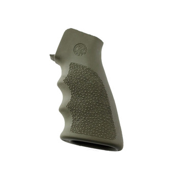 HOGUE AR15/M16 OD Green OverMolded Grip with Finger Grooves (15001)