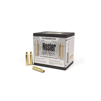 NOSLER Custom .223 Rem Unprimed Brass Cases (10098)