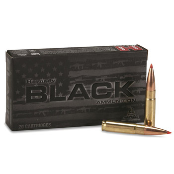 HORNADY Black 300 Blackout 110Gr V-Max 20Rd Box Ammo (80873)