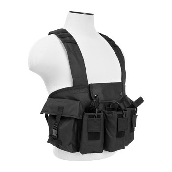 NCSTAR Vism AK Black Chest Rig (CVAKCR2921B)