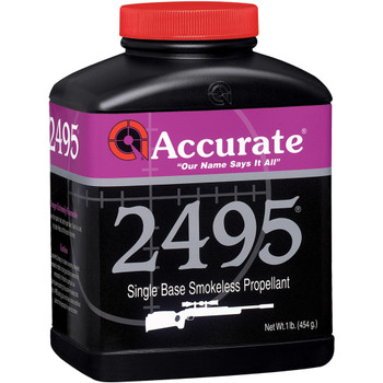 ACCURATE 2495 Single-Base 1 lb Extruded Rifle Powder (2495)