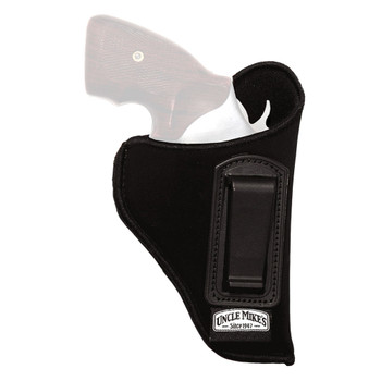 UNCLE MIKES 2" Small Revolver Left Hand Black Inside Pant Holster (8936-2)