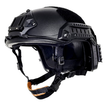 LANCER TACTICAL ABS Maritime Medium-Large Black Airsoft Helmet (CA-805B)