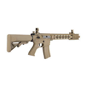 LANCER TACTICAL M4 SPR Interceptor GEN 2 High FPS Tan AEG Rifle (LT-25T-G2)