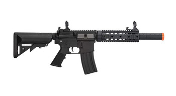 LANCER TACTICAL M4 SD GEN 2 Polymer Low FPS AEG Black Airsoft Rifle (LT-15BL-G2)