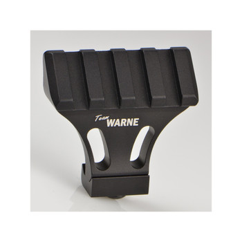 WARNE 45-Degree Picatinny Black Matte Side Mount Adapter (A645TW)