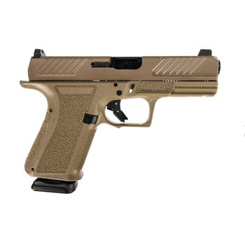 SHADOW SYSTEMS MR920 Combat 9mm 4in Unthreaded Barrel 15rd FDE Frame Pistol (SS-1014)