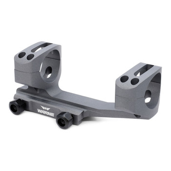 WARNE Gen 2 Extended Skeletonized 1in MSR Tactical Gray Mount (XSKEL1TG)