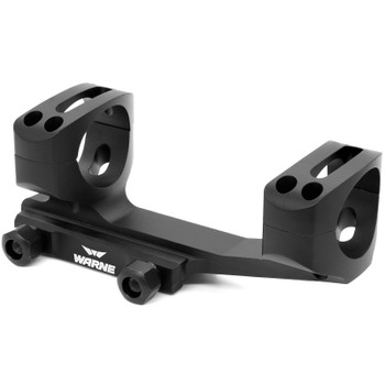 WARNE Gen 2 Extended Skeletonized 30mm MSR Black Mount (XSKEL30TW)
