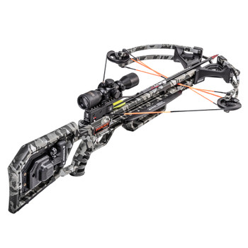 WICKED RIDGE Invader 400 ACUdraw/Pro-View Scope Peak Camo Crossbow Package (WR20005-9522)