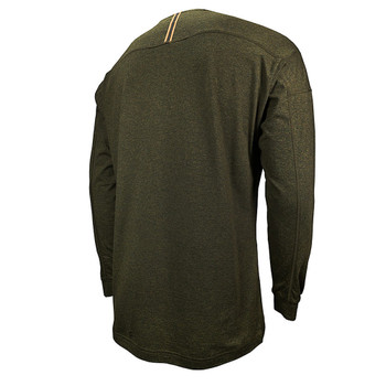 BERETTA Henley Green Melange Shirt (TS242T14350762)