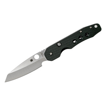 SPYDERCO Smock 3.39in Carbon Fiber/G-10 Laminate Knife (C240CFP)