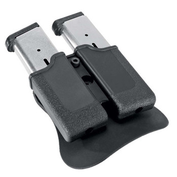 SIG SAUER P229 P250 Black Polymer Double Magazine Pouch (MAGP-DBL-229-43-BLK)