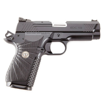 WILSON COMBAT EDC X9 9mm Luger 4in 15rd Black Pistol with Light Rail (EDCXCPR9)