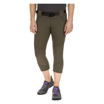 5.11 TACTICAL Womens Raven Range Capri Tundra Pant, Size: L (64408-192-L)