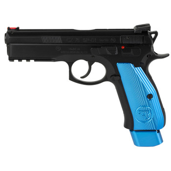 CZ 75 SP-01 Competition 9mm 4.6in 21rd Blue Grips Semi-Auto Pistol (91207)