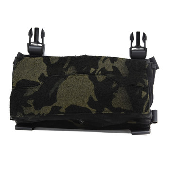 ACE LINK ARMOR Skeletac Double Stack Black Multicam Kanagaroo Pouch without Armor (SKLTC-DBLKNGROO-BMC)