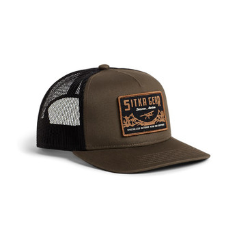 SITKA Descent Hi Pro Bark Trucker Cap (20218-BA-OSFA)