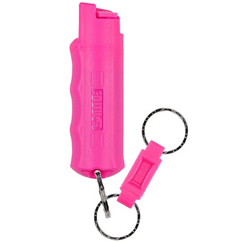 SABRE Red 3 Lbs Pink Pepper Spray Keychain with Quick Release Key Ring (HC-14-PK-US)