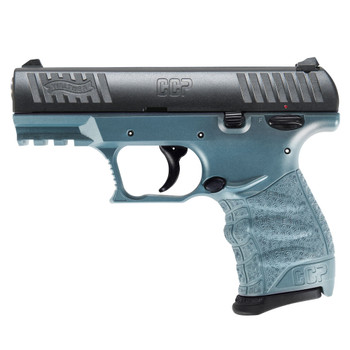 WALTHER CCP M2 9mm 3.54in 8rd Blue Titanium Pistol (5080514)