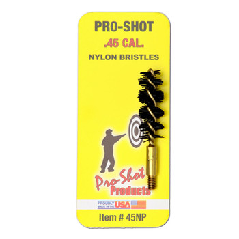 PRO-SHOT PRODUCTS 45 Caliber Nylon Pistol Brush (45NP)