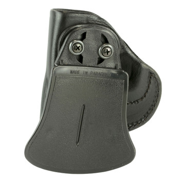 TAGUA GUN LEATHER Rotating Quick Draw RH Black Paddle Holster for 1911 5in (PD2R-200)