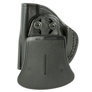 TAGUA GUN LEATHER Rotating Quick Draw RH Black Paddle Holster for Glock 17/22/31 (PD2R-300)