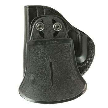 TAGUA GUN LEATHER Rotating Quick Draw RH Black Paddle Holster for Springfield XD (PD2R-630)