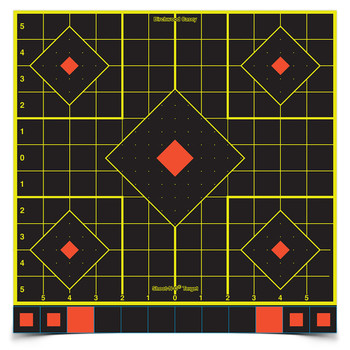 BIRCHWOOD CASEY Shoot-N-C 12in Sight-In 5 Targets, 60 Pasters (34207)