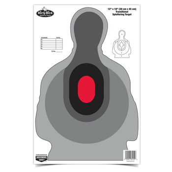 BIRCHWOOD CASEY Dirty Bird 12x18in Transitional Targets, 8-Pack (35727)