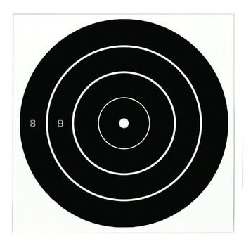 BIRCHWOOD CASEY Dirty Bird 8in Bull's-Eye 25 Targets (35825)